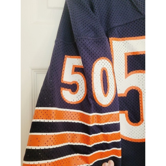 1980s Chicago Bears Football Jersey MacGregor Sand-Knit Mike Singletary NFL - Picture 7 of 12